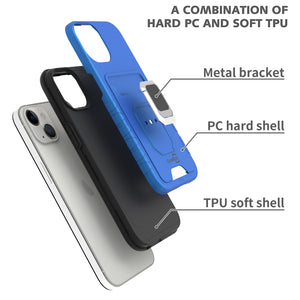 Apple iPhone 13 Case with Metal Ring - Card Series