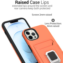 Load image into Gallery viewer, Apple iPhone 13 Pro Case with Metal Ring - Card Series
