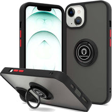 Load image into Gallery viewer, Apple iPhone 13 Case - Clear Tinted Metal Ring Phone Cover - Dynamic Series
