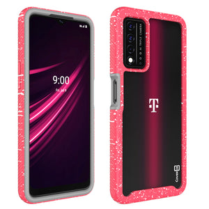 T-Mobile Revvl V+ 5G Case - Heavy Duty Shockproof Clear Phone Cover - EOS Series