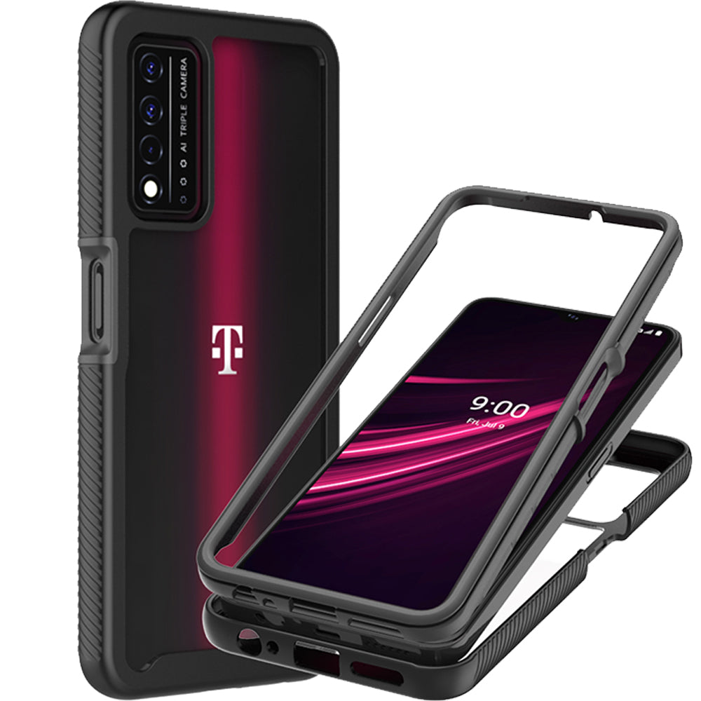 Revvl Revvlry Plus Phone Case T-Mobile Revvl V+ 5G Case Heavy Duty Shockproof Clear Phone Revvl Revvlry Plus Phone Case T-Mobile Revvl V+ 5G Case Heavy Duty Shockproof Clear Phone