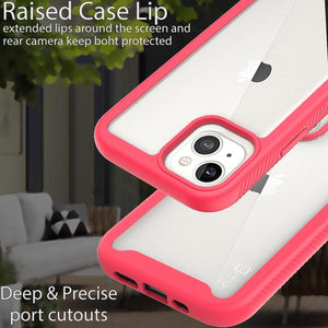 Apple iPhone 13 Mini Case - Heavy Duty Shockproof Clear Phone Cover - EOS Series