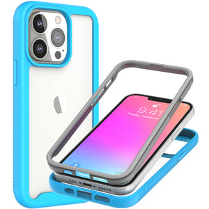 Apple iPhone 13 Pro Case - Heavy Duty Shockproof Clear Phone Cover - EOS Series