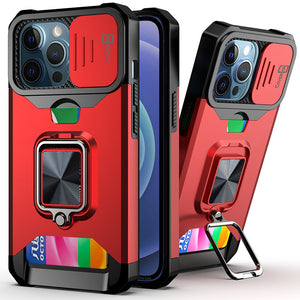 Apple iPhone 13 Pro Max Case with Phone Camera Cover - Card Series