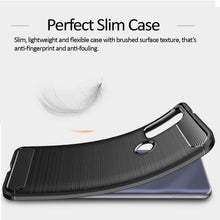 Load image into Gallery viewer, Motorola Moto G Pure Slim Soft Flexible Carbon Fiber Brush Metal Style TPU Case
