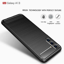 Load image into Gallery viewer, Samsung Galaxy A04S / Galaxy A13 5G Case Slim TPU Phone Cover w/ Carbon Fiber
