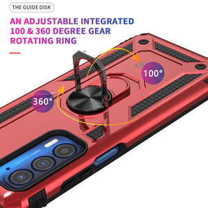 Motorola Edge 2021 Case with Metal Ring - Resistor Series