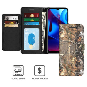 Motorola Moto G Power 2022 Wallet Case - RFID Blocking Leather Folio Phone Pouch - CarryALL Series