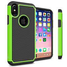 Load image into Gallery viewer, iPhone XS / iPhone X Case - Heavy Duty Protective Hybrid Phone Cover - HexaGuard Series
