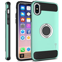 Load image into Gallery viewer, iPhone XS / iPhone X Case with Ring - Magnetic Mount Compatible - RingCase Series
