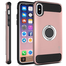 Load image into Gallery viewer, iPhone XS / iPhone X Case with Ring - Magnetic Mount Compatible - RingCase Series
