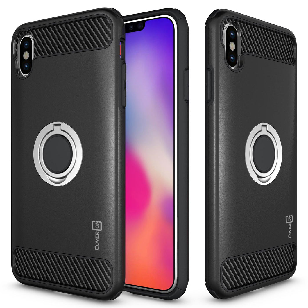 iPhone XS Max Case with Ring - Magnetic Mount Compatible - RingCase Series