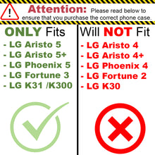 Load image into Gallery viewer, LG Aristo 5 / Aristo 5+ Plus Case - Rhinestone Bling Hybrid Phone Cover - Aurora Series
