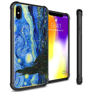 iPhone XS Max Tempered Glass Phone Cover Case - Gallery Series