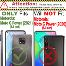 Load image into Gallery viewer, Motorola Moto G Power 2021 Case with Metal Ring - Resistor Series
