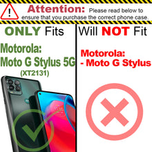 Load image into Gallery viewer, Motorola Moto G Stylus 5G Case with Metal Ring - Resistor Series
