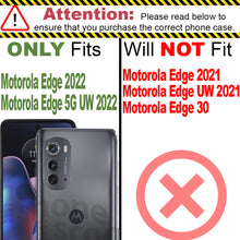 Load image into Gallery viewer, Motorola Edge 2022 / Edge 5G UW 2022 Case Slim TPU Phone Cover w/ Carbon Fiber
