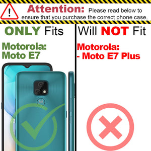 Motorola Moto E7 Case with Metal Ring - Resistor Series