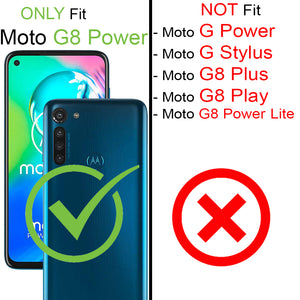 Motorola Moto G8 Power Case - Slim TPU Rubber Phone Cover - FlexGuard Series