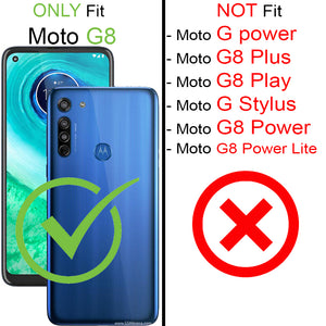 Motorola Moto G8 Case - Slim TPU Rubber Phone Cover - FlexGuard Series