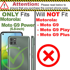 Motorola Moto G9 Power Case with Metal Ring - Resistor Series