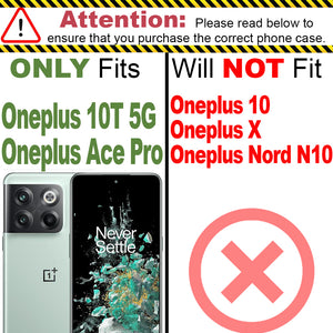 OnePlus 10T / OnePlus Ace Pro Case Slim TPU Phone Cover w/ Carbon Fiber
