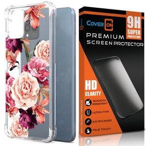 T-Mobile Revvl 6 Pro 5G Slim Case Transparent Clear TPU Design Phone Cover