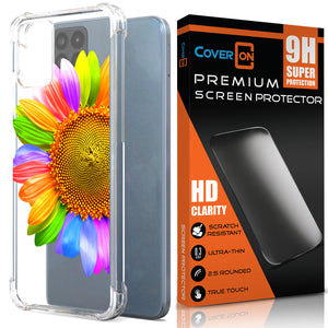 T-Mobile Revvl 6 Pro 5G Slim Case Transparent Clear TPU Design Phone Cover
