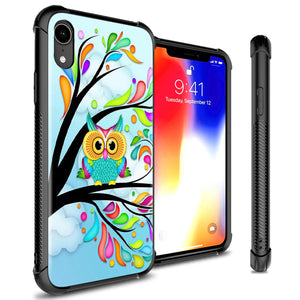 iPhone XR Tempered Glass Phone Cover Case - Gallery Series