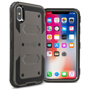iPhone XS Max Case - Heavy Duty Shockproof Phone Cover - Tank Series
