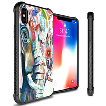 Load image into Gallery viewer, iPhone XS / iPhone X Tempered Glass Phone Cover Case - Gallery Series
