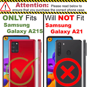 Samsung Galaxy A21s Case - Slim TPU Silicone Phone Cover - FlexGuard Series