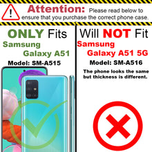 Load image into Gallery viewer, Samsung Galaxy A51 Case - Heavy Duty Shockproof Clear Phone Cover - EOS Series
