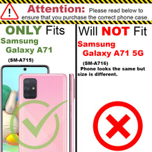 Load image into Gallery viewer, Samsung Galaxy A71 Case with Metal Ring - Resistor Series
