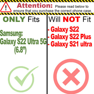 Samsung Galaxy S22 Ultra Case - Heavy Duty Shockproof Case