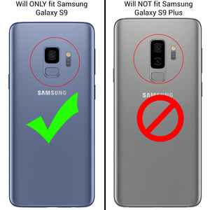 Samsung Galaxy S9 Kickstand Credit Card Holder SlideCard Case