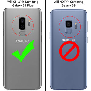 Samsung Galaxy S9 Plus Kickstand Credit Card Holder SlideCard Case