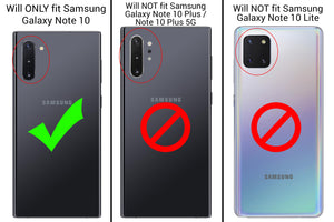 Samsung Galaxy Note 10 Case - Slim TPU Rubber Phone Cover - FlexGuard Series