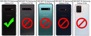 Samsung Galaxy S10 Case with Card Holder Kickstand - SecureCard Series