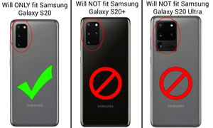 Samsung Galaxy S20 Case - Rhinestone Bling Hybrid Phone Cover - Aurora Series