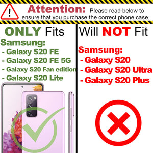 Samsung Galaxy S20 FE / Galaxy S20 FE 5G / Galaxy S20 Fan Edition / Galaxy S20 Lite Case - Slim TPU Silicone Phone Cover - FlexGuard Series
