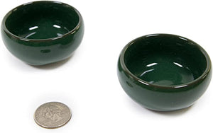 CoreLife Chinese Tea Set, Kung Fu Porcelain Handmade Ceramic Tea Set 6 Cups with Teapot - Dark Green
