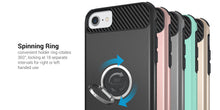 Load image into Gallery viewer, iPhone XS / iPhone X Case with Ring - Magnetic Mount Compatible - RingCase Series
