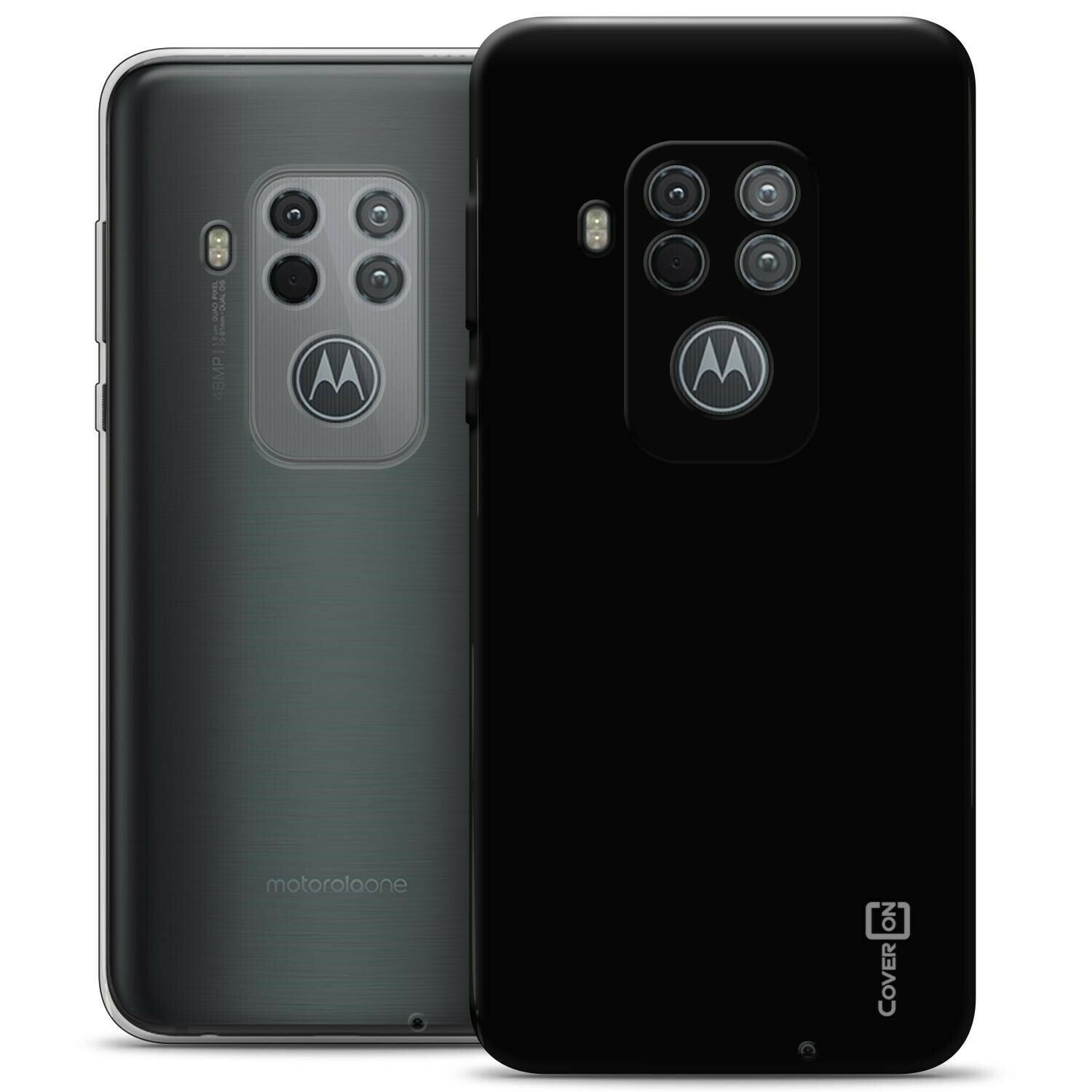 REY Pack 3X Cover In Gel TPU Trasparente Per Motorola Moto E7 Power