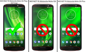 Motorola Moto E5  / Moto G6 Play  / Moto G6 Forge Tempered Glass Screen Protector - InvisiGuard Series