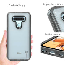 Load image into Gallery viewer, LG K51 / Reflect Clear Case - Full Body Tough Military Grade Shockproof Phone Cover
