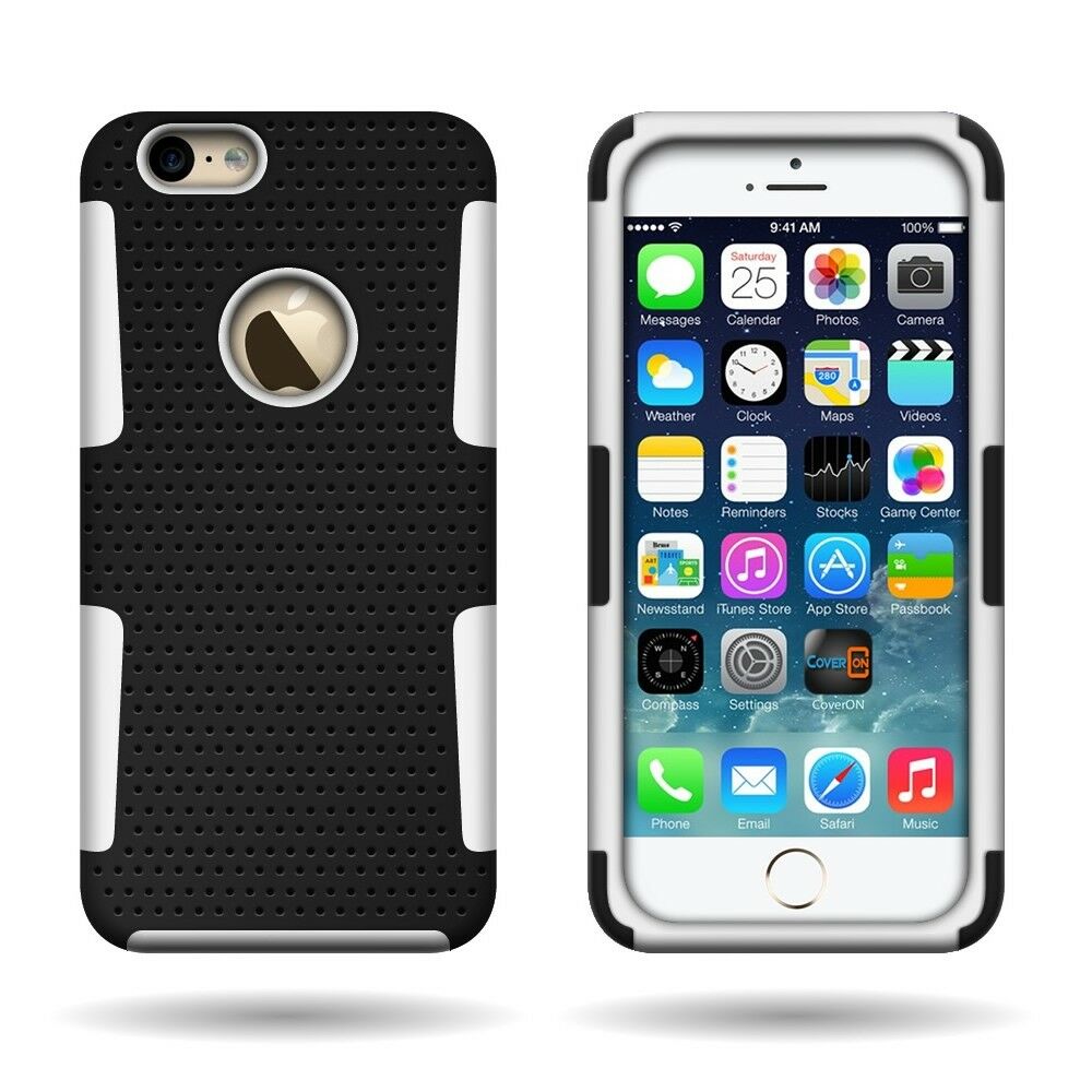 iPhone 6s, iPhone 6 Case - Heavy Duty Mesh Phone Cover