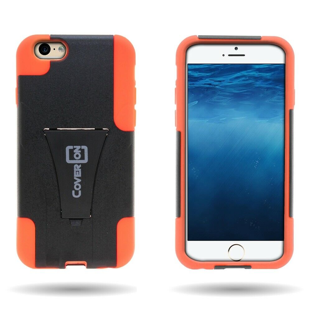 iPhone 6s, iPhone 6 Case - Heavy Duty Dual Layer Phone Cover - Dual Defense Series