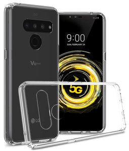 LG V50 ThinQ Clear Case - Slim Hard Phone Cover - ClearGuard Series