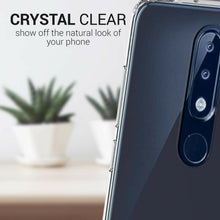 Load image into Gallery viewer, Nokia 5.1 Plus Clear Case - Slim Hard Phone Cover - ClearGuard Series
